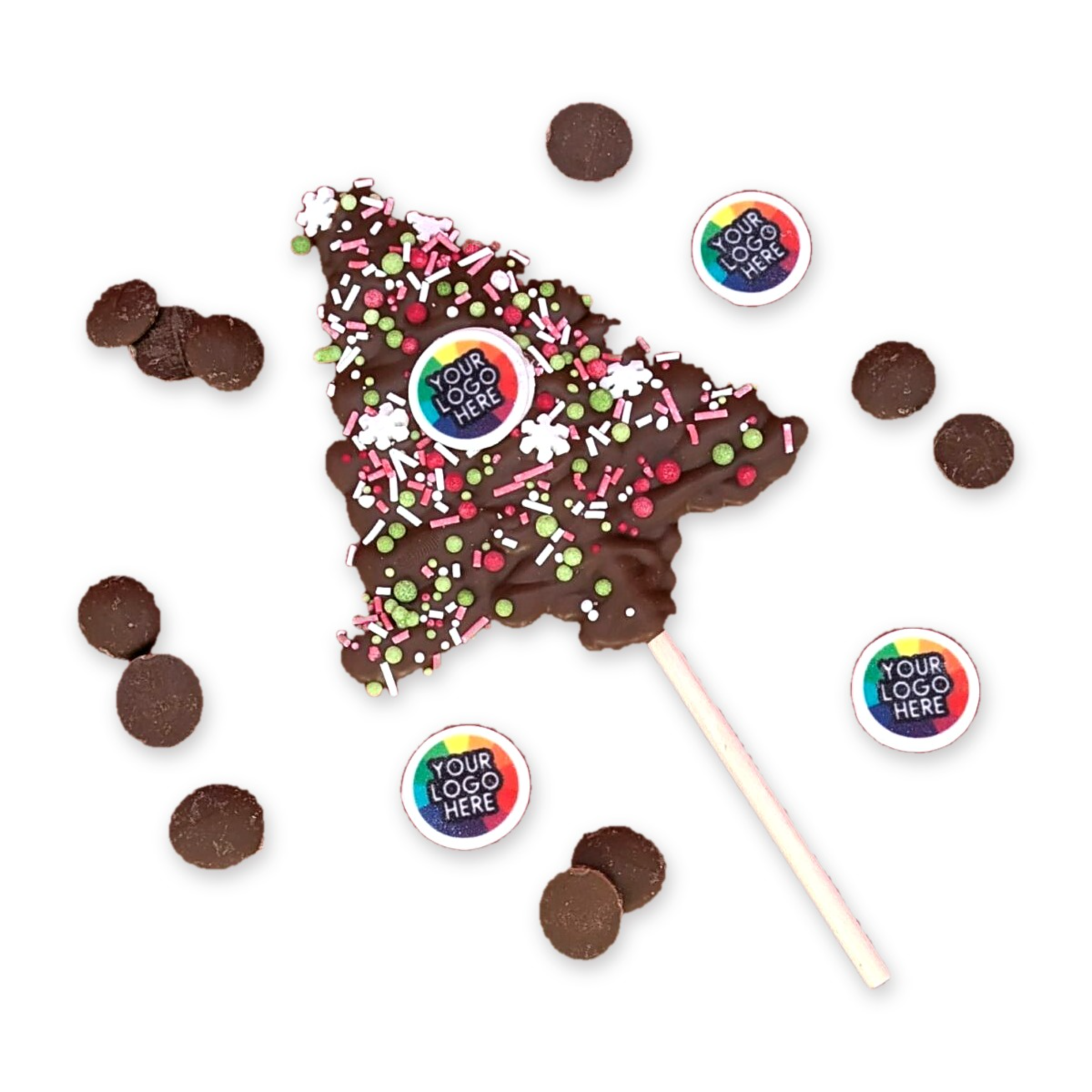 Make Your Own Choc Xmas Tree